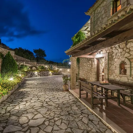 Вилла Armos Stone - Private Pool & Sea Views, By Zantewize Skinaria