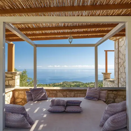 Вилла Armos Stone - Private Pool & Sea Views, By Zantewize *