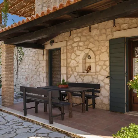 Вилла Armos Stone - Private Pool & Sea Views, By Zantewize Skinaria