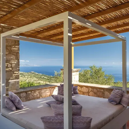 Вилла Armos Stone - Private Pool & Sea Views, By Zantewize *
