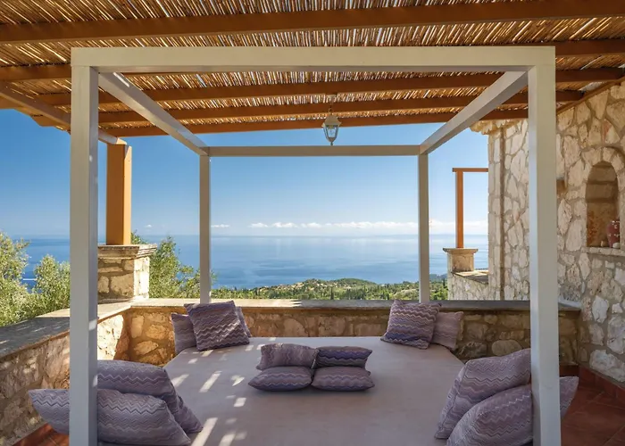 Vila Armos Stone - Private Pool & Sea Views, By Zantewize *