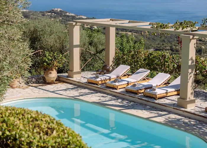 Vila Armos Stone - Private Pool & Sea Views, By Zantewize Skinária